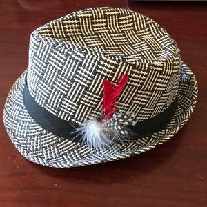 Checkered Boxed Fedora
